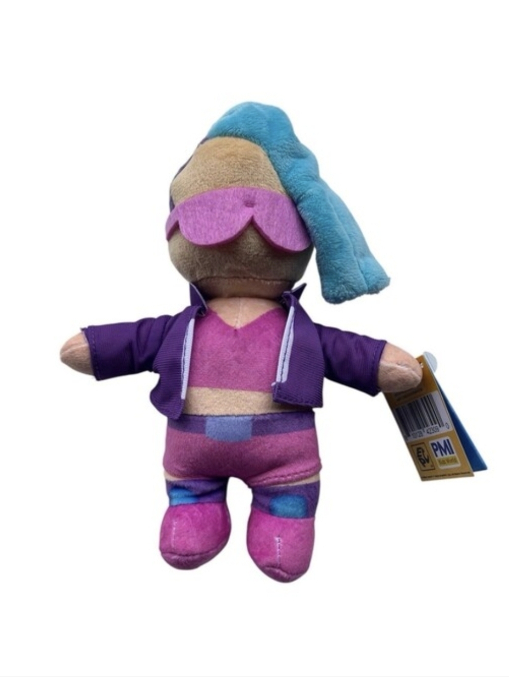 Stumble Guys NWT Plush Buddies 2024 Veloci T. 8 Inch.